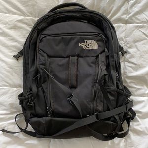 black north face backpack